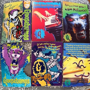 RESTOCKED for 2024! Vintage 90s Goosebumps Halloween Greeting Cards by Hallmark!