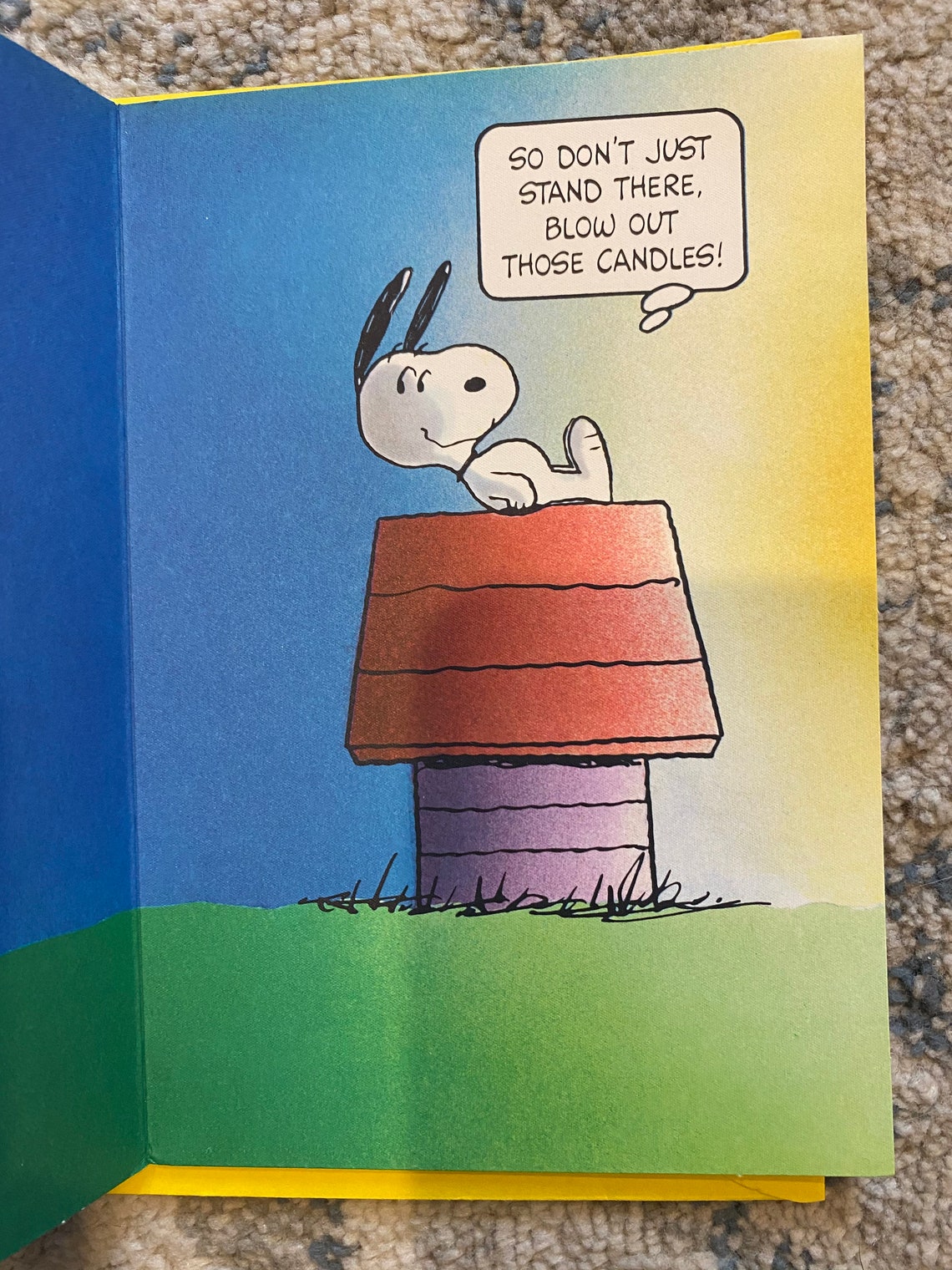 Vintage 80s/90s Peanuts Birthday Cards Featuring Snoopy or Sally Brown ...