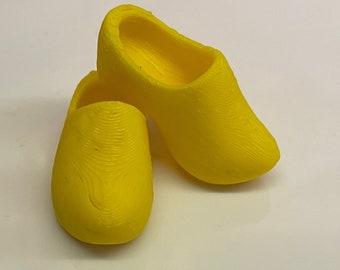 3D printed plastic clogs for Sindy or similar sized doll