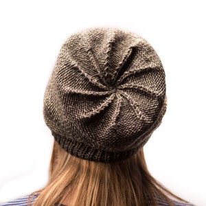 Easy Knit Slouchy Beanie Pattern- Child, Adult, Large Adult