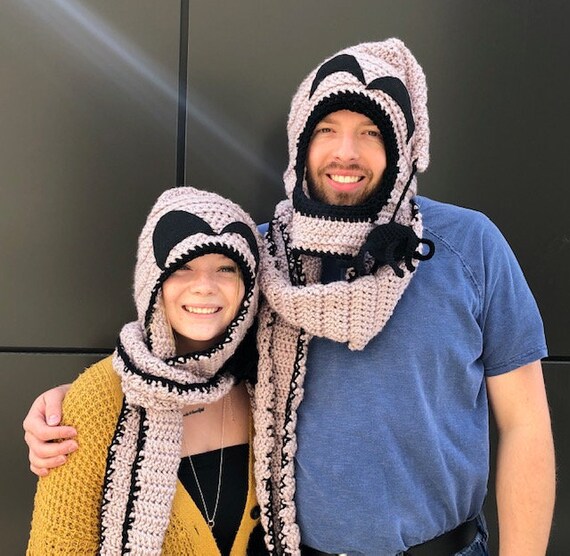 小物 ORIMI HOODED SCARF Extra Long Hood Scarf, Pixie Hooded Scarf, Chunky Fringe