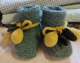 Chaussons Bébé Petits Citrons