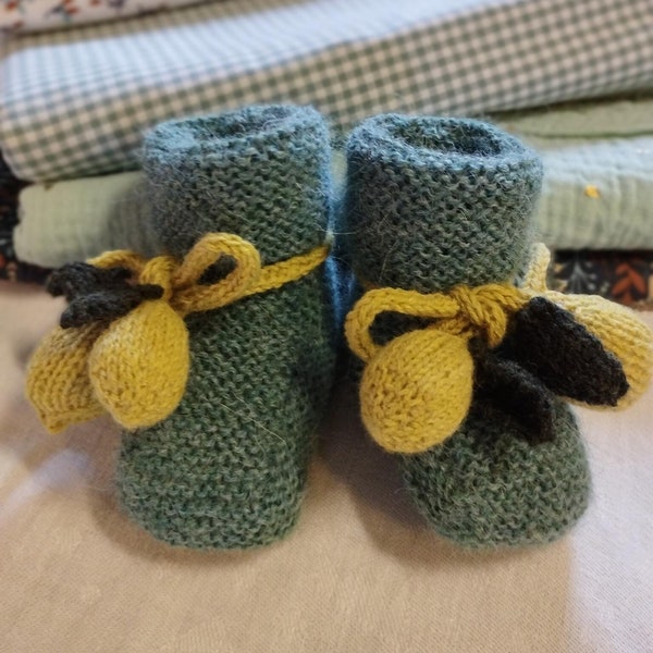 Chaussons Bébé Petits Citrons