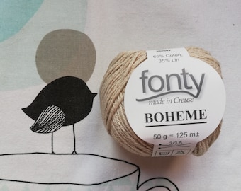 LAINE BOHEME écru - Fonty