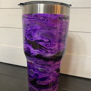 Alcohol Ink tumbler