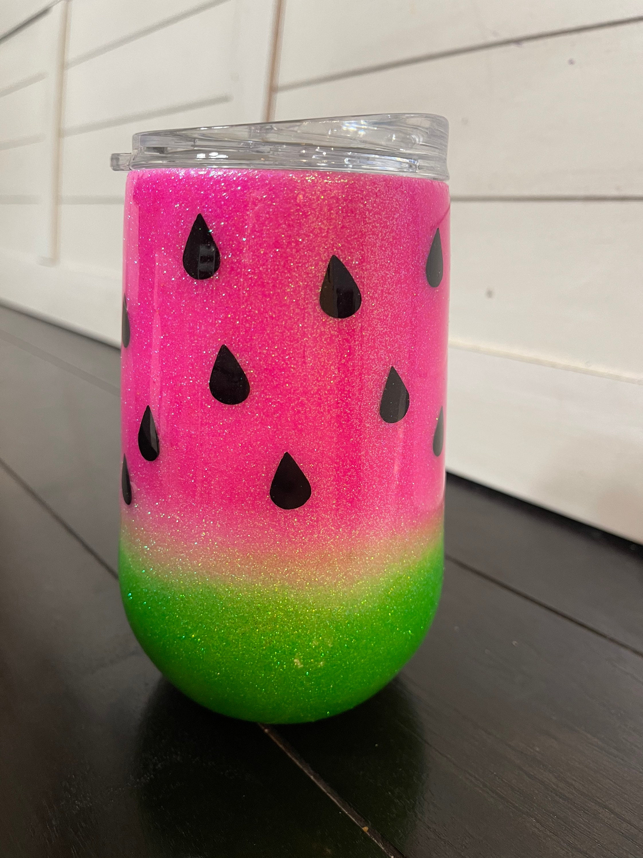 Watermelon Wine Tumbler 16oz Etsy
