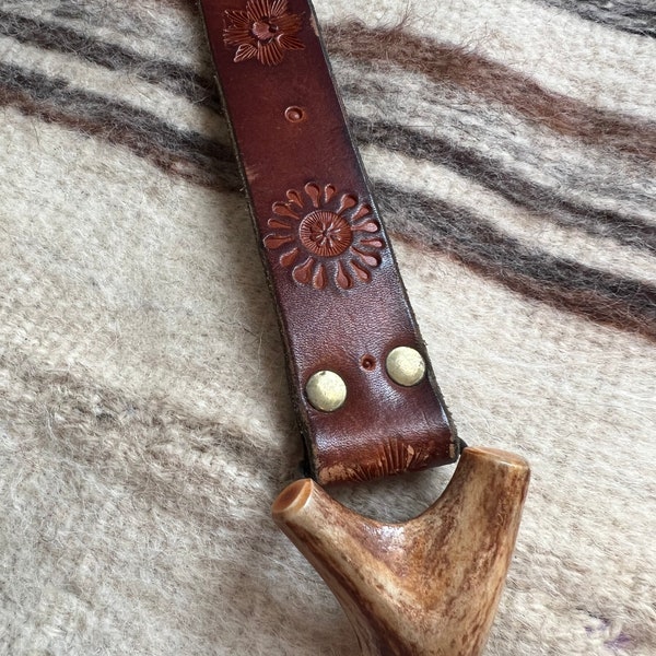 Antler Belt Buckle Etsy