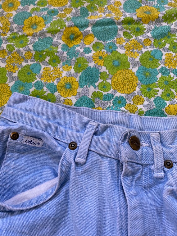 26” waist/ Chic denim/ super light blue/ distress… - image 3