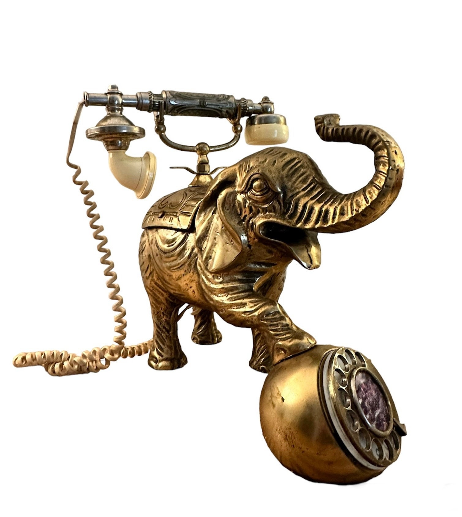 Solid Brass Elephant 