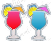 Cocktail Cookie Cutter, Margarita Cookie Cutter, summer cocktail glass cookie cutter A