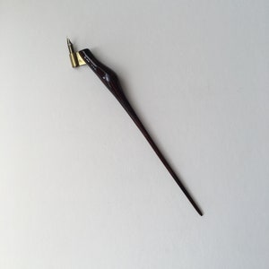 Strahm Reproduction Calligraphy Pen Black Walnut