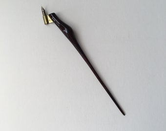 Strahm Reproduction Calligraphy Pen Black Walnut