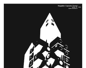 Nagakin Capsule Tower Print