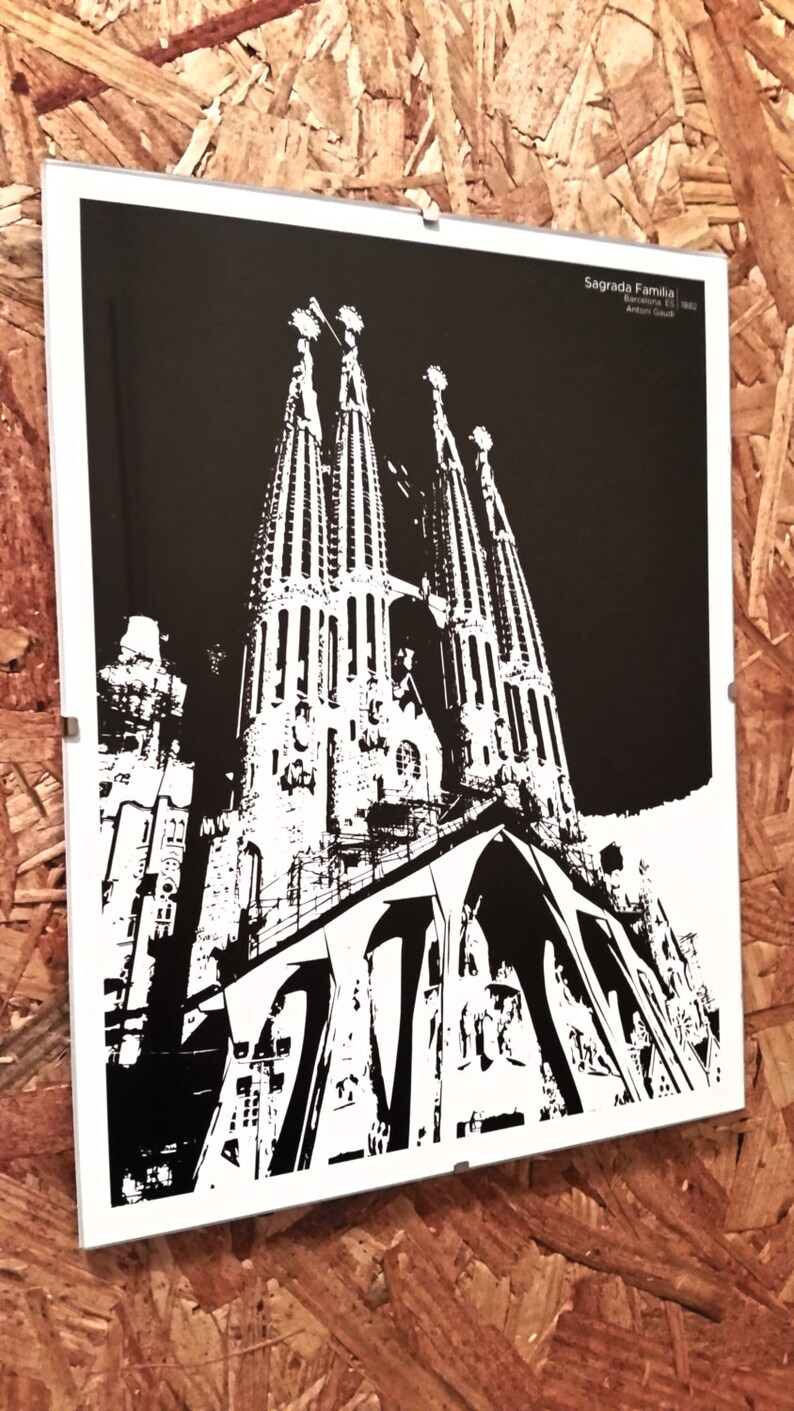Sagrada Familia Print - Etsy