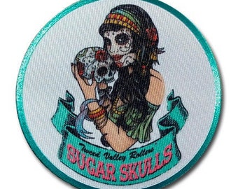 Parches redondos impresos personalizados de 100 mm, para coser, planchar o con ganchos de velcro, envío gratuito