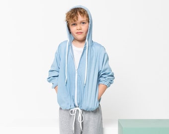 Style Arc   K I D S   / sizes 2 - 8 - Alex Kids Jacket - PDF pattern for printing at Home or Print store