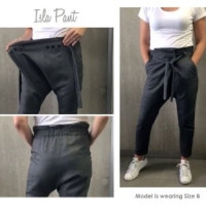 Isla Pant - Sizes 10, 12, 14 - PDF Sewing Pattern by Style Arc - Print at Home Digital Pattern