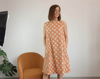 Sizes 22, 24, 26 - Lena Shift Dress - PDF patterns for printing at home by Style Arc  - No paper patterns will be posted