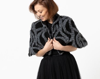 Style Arc | Sizes 4 - 16 | Greta Cape | PDF sewing pattern for printing at home or print store