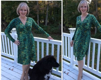 Kate Dress // Sizes 12, 14 & 16 // Wrap Dress Pattern for Women by Style Arc // Sewing Project // DIY Clothes