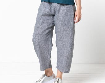 Bob Woven Pant, layered PDF sewing pattern | Sizes 06-18 (US) | Sizes 10–22 (AU)