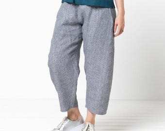 Style Arc | Sizes 4 - 16 | Bob Woven Pant | PDF pattern for printing at home or print store