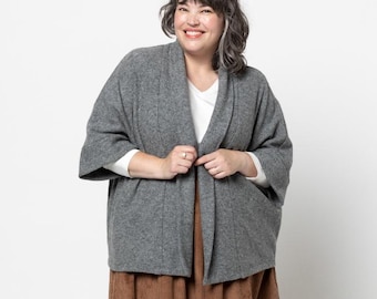 Style Arc | Sizes 10 - 22 | Besharl Jacket | PDF pattern for printing at home or print store