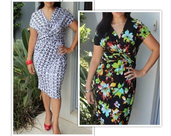 Jessica Dress - Sizes 10, 12, 14 - PDF dress sewing pattern for printing at home by Style Arc - Instant Download - Sewing Project