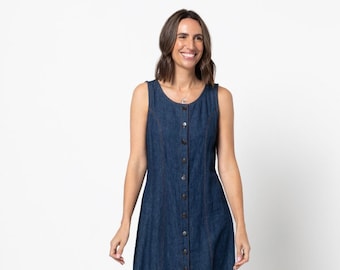 Style Arc | Sizes 10 - 22 | Geri Dress Pattern | PDF pattern for printing at home or print store