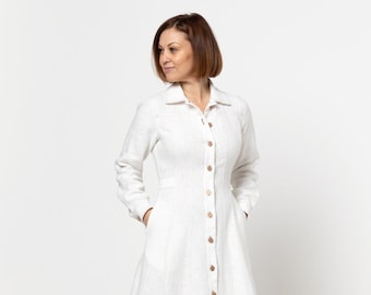 Style Arc | Sizes 10 - 22 | Tatum Woven Dress Pattern | PDF sewing pattern for printing at home or print store