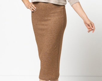 Style Arc | Sizes 10 - 22 | Yoyo Knit Skirt | PDF pattern for printing at home or print store