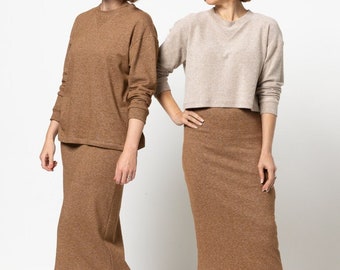 Style Arc | Sizes 4-16 | Discounted Pattern Bundle | Yoyo Knit Top and Skirt Bundle | PDF patterns for printing at home or print store