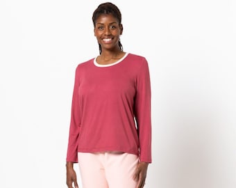 Style Arc | Sizes 18 - 30 | Women's Knit PJs | PDF pattern for printing at home or print store