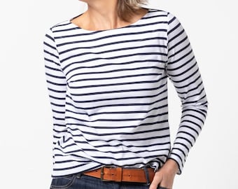 Style Arc | Sizes 28 - 36 | The Ellis Knit T Pattern | PDF pattern for printing at home or print store