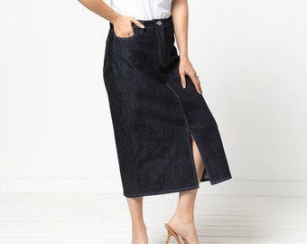 Style Arc | Sizes 10 - 22 | Tommie Jeans Skirt Pattern | PDF pattern for printing at home or print store