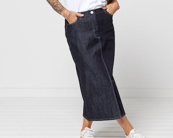 Style Arc | Sizes 10 - 22 | Tommie Jeans Skirt Pattern | PDF sewing pattern for printing at home or print store