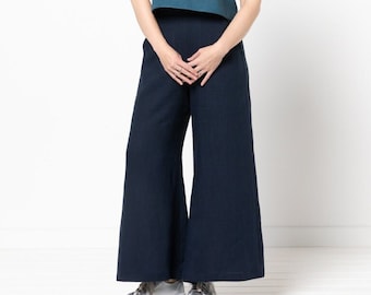 Style Arc | Sizes 4 - 16 | Loddon Woven Pant | PDF pattern for printing at home or print store