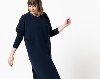 Style Arc | Sizes 4 - 16 | Meredith Woven Dress Pattern | PDF pattern for printing at home or print store