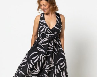 Style Arc | Sizes 18 - 30 | Livvy Woven Dress Pattern | PDF pattern for printing at home or print store