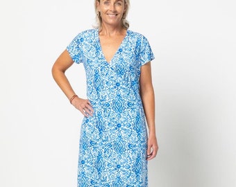 Style Arc | Rozmiary 18–30 | Wykrój na sukienkę Suzie Knit | Wykrój w formacie PDF