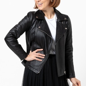 Arc de style | Tailles 10 - 22 | Veste Ziggi | Patron PDF à imprimer à la maison ou en imprimerie