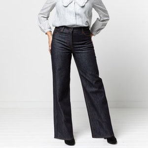 Style Arc | Sizes 18 - 30 | Carlisle Jean Pattern | PDF pattern for printing at home or print store
