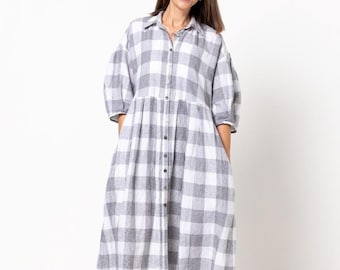 Style Arc | Sizes 4 - 16 | Emerald Woven Dress Pattern | PDF pattern for printing at home or print store