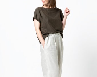 Style Arc | Sizes 10-22 | Discounted Pattern Bundle | Ethel Top + Ethel Pant | PDF patterns for printing at home or print store