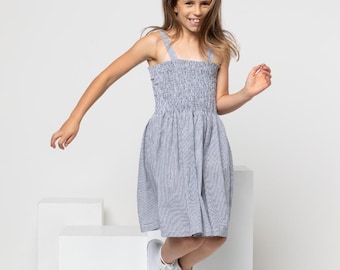 Style Arc KIDS | Maten 2 - 14 | Pippa kinderjurk en -top | PDF-naaipatroon om thuis of in een drukkerij af te drukken