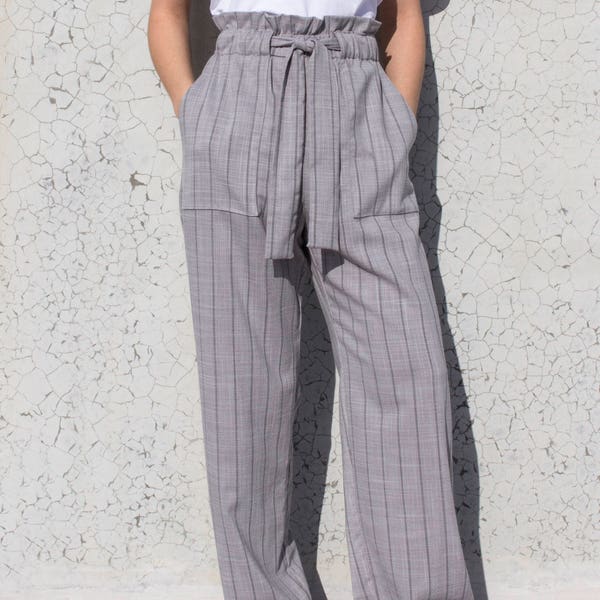 Thea Paperbag Pant - Sizes 16, 18, 20 - PDF sewing pattern for printing at home by Style Arc - Instant Download