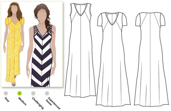 maxi dress size 8