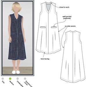 Vivienne Designer Frock // Sizes 18, 20 & 22  // A versatile Dress Pattern for Women by Style Arc // Sewing Project // DIY Clothes