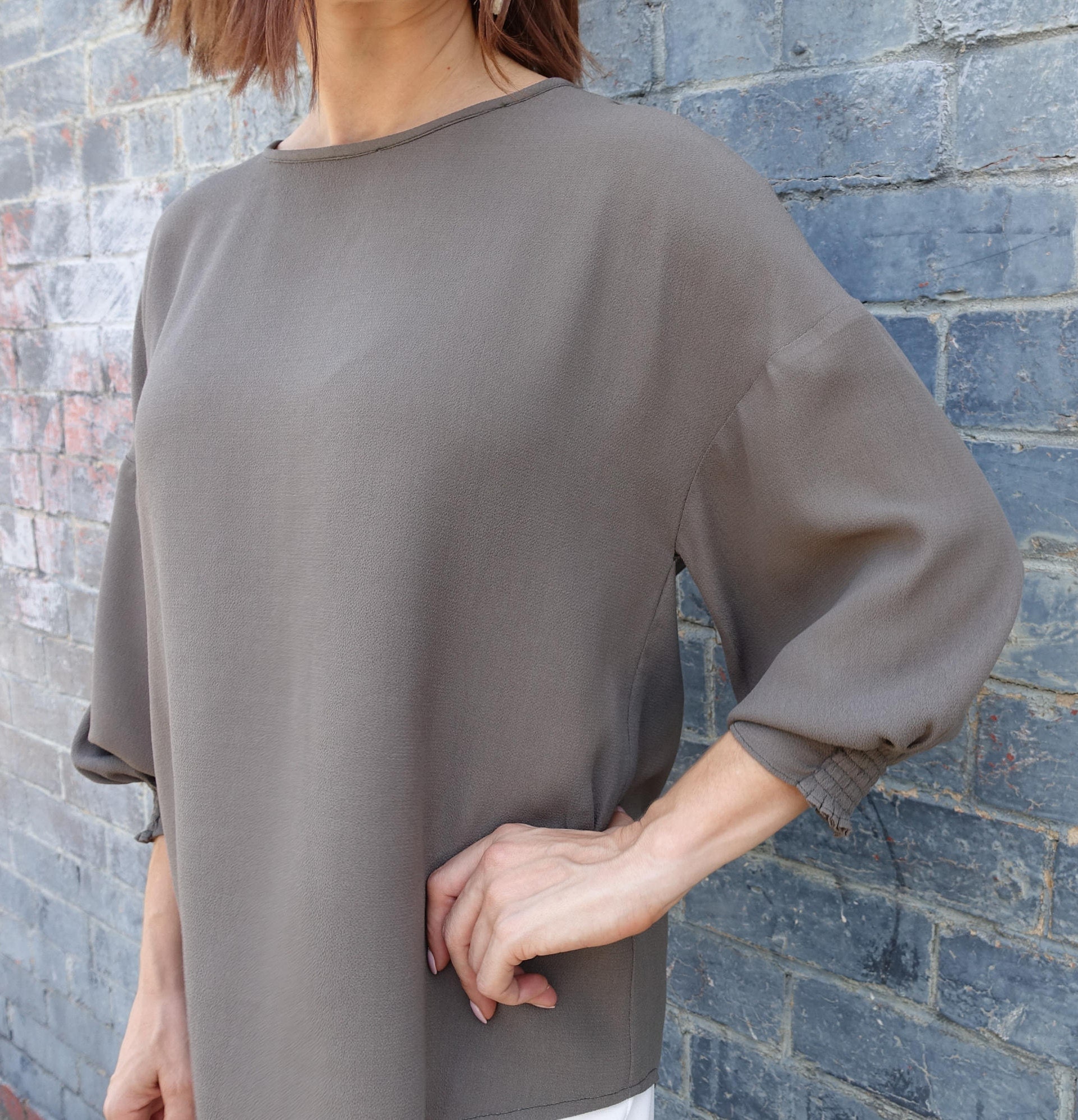 Mimi Woven Top // Sizes 4 6 & 8 // Style Arc PDF Women's - Etsy