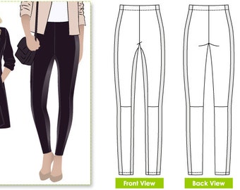 Pants Sewing Pattern Women's Pant Pattern Modern Fashion - Etsy